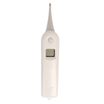 Veterinary Thermometer 235*30mm White ColorMetal probe HD LCD display